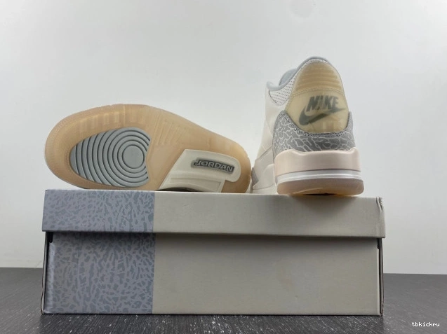 Reps TBK Air Ivory Craft Jordan 3 FJ9479-100 0711